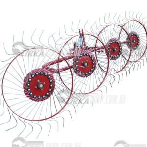 Грабли-ворошилка 4-х колесные «Солнце»